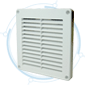 Louvres - Type Slimfit DPL ABS plastic fixed louvre grille